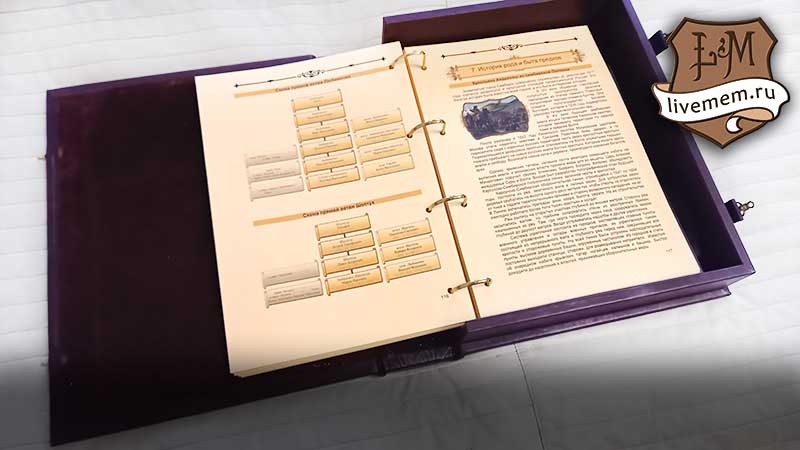 пример генеалогического исследования в книге